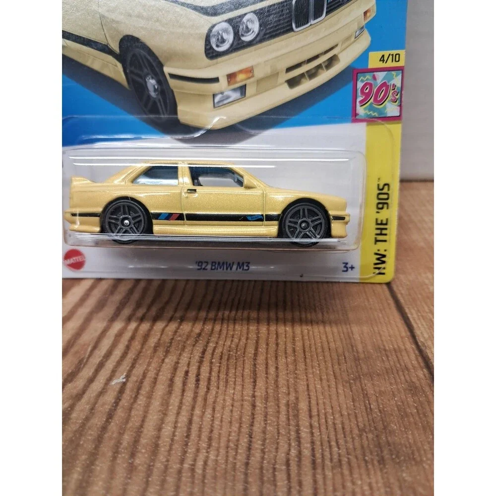 2024 HOT WHEELS YELLOW '92 BMW M3 4/10 THE '90S 195/250